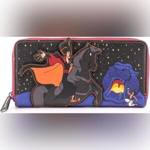 Disney Loungefly Wallet - Villains Scene - Aladdin Jafar